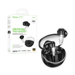 Auscultadores True Sem Fio Hoco EW202 Magic Preto